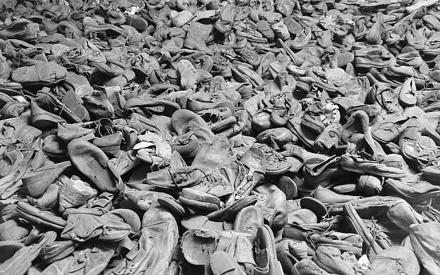 Shoes of the people deported in Auschwitz concentration camp. Oswiecim, Poland - July 23, 2011: (iStock)