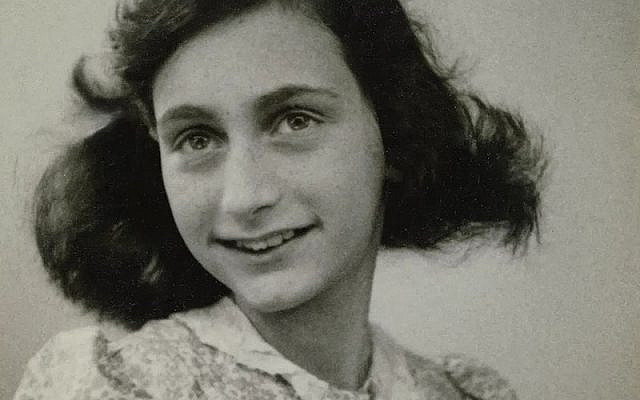 The last known photograph of Anne taken in May 1942, taken at a passport photo shoot, two months before the family went into hiding. (Photo collection, Anne Frank House, Amsterdam. Public Domain Work)