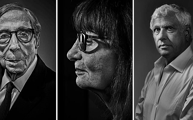 Portraits from The Victor and Edna Mashaal Canadian Collection. Left to Right Naim Dalla, Ruth Meir, Sylvain Abitbol; photographed by Liam Sharp