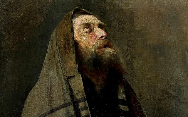 'Praying Jew,' Aleksander Grodzicki, 1893. (Public domain, via Wikimedia Commons)