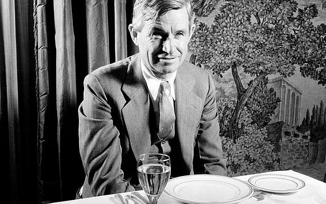 American media commentator Will Rogers.