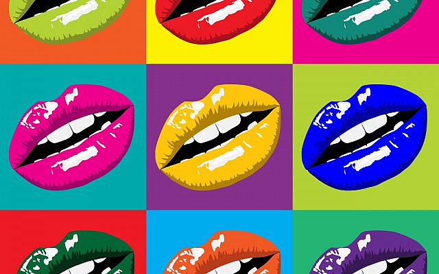 Mouth Lips Pop Art by Karen Arnold  publicdomainpictures.net
