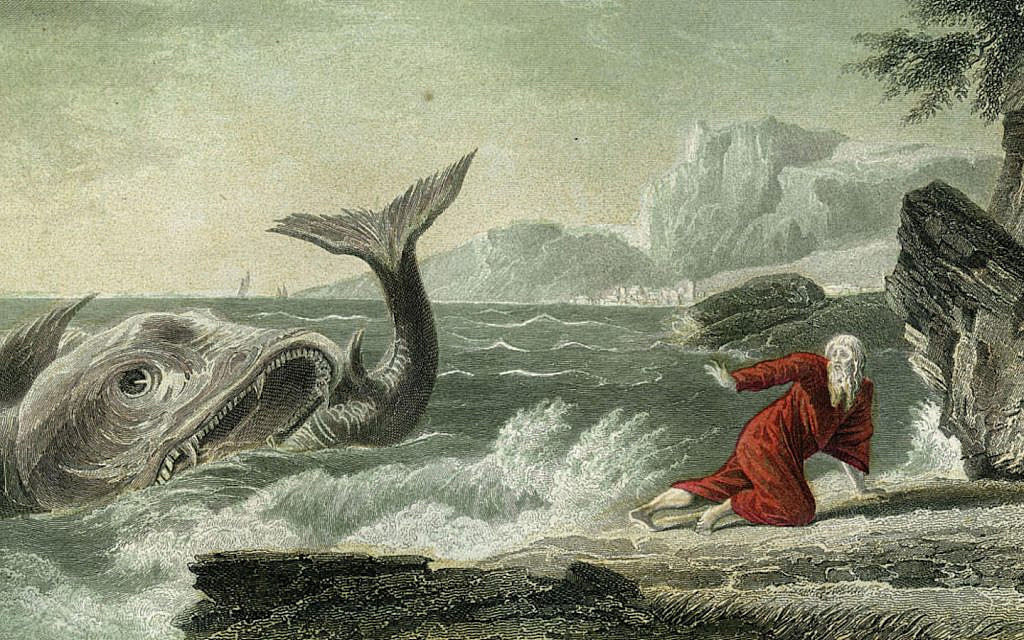 'Jonah Leaving the Whale,' ca. 1770, by Claude Joseph Vernet.