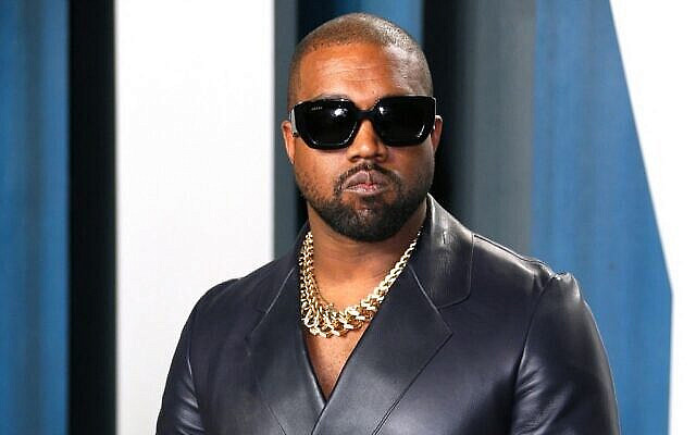 February 9, 2020 Kanye West attends the 2020 Vanity Fair Oscar Party following the 92nd annual Oscars at The Wallis Annenberg Center for the Performing Arts in Beverly Hills. - Instagram and Twitter said they have restricted the accounts of US rapper Kanye West over posts slammed as antisemitic. A spokeswoman for Twitter told AFP on October 9, 2022 that West's account was locked due to a violation of the social media platform's policies. (Photo by Jean-Baptiste Lacroix / AFP)