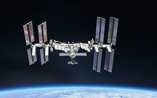 The ISS (International Space Station)