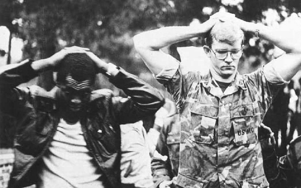 Two American hostages during the Iran Hostage Crisis, November 4, 1979 (PD)