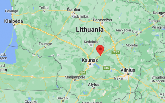 Jonava. Source: Google Maps