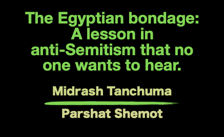The Egyptian bondage - A lesson in antisemitism that no one wants to hear.  | Yoni Mozeson - Vimarsana News