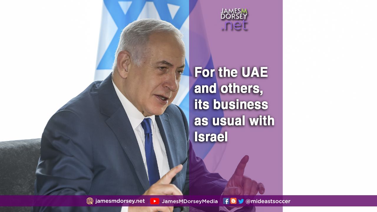 For the UAE and others, its business as usual with Israel - Vimarsana News