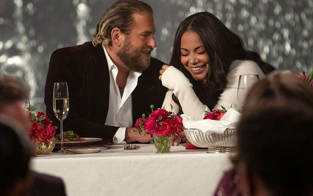 Jonah Hill as Ezra and Lauren London as Amira in Netflix's 'You People'
