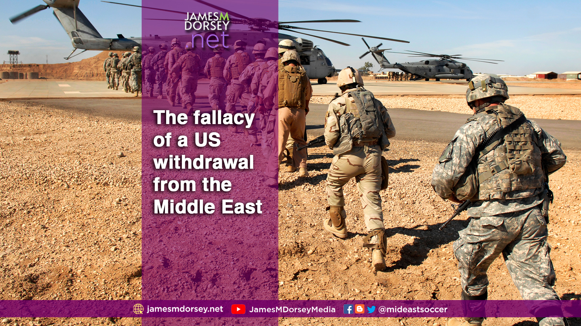 The fallacy of a US withdrawal from the Middle East - Vimarsana News