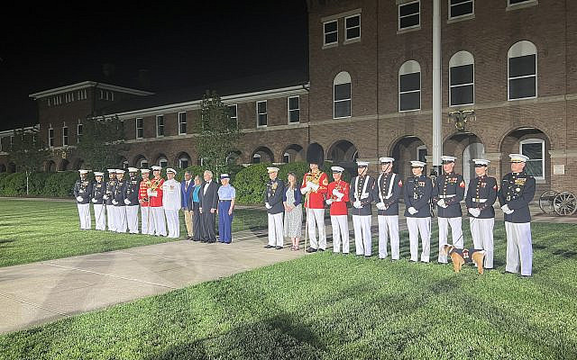 Commandant of the Marine Corps, parade leaders and parade guests of honor, 19 May 2023.