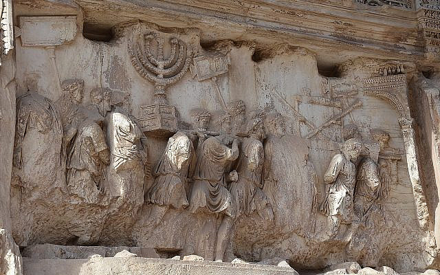 The Arch of Titus. (Wikipedia)