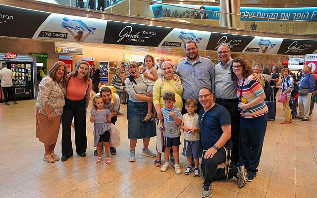 Our family in Israel. (courtesy)