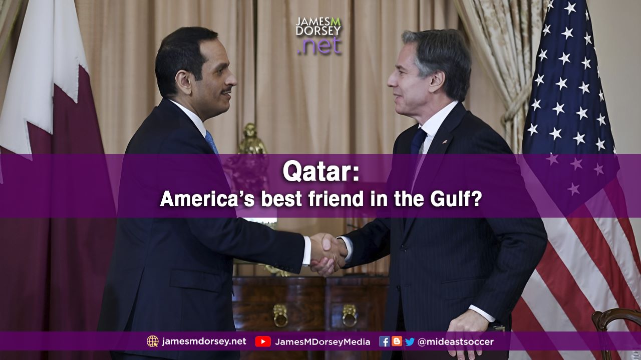 Qatar: America's best friend in the Gulf? | James M. Dorsey - Vimarsana News