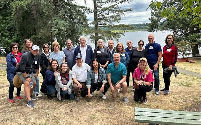FJC's Board of Directors at Stroum JCC Day Camp in Mercer Island, Washington.