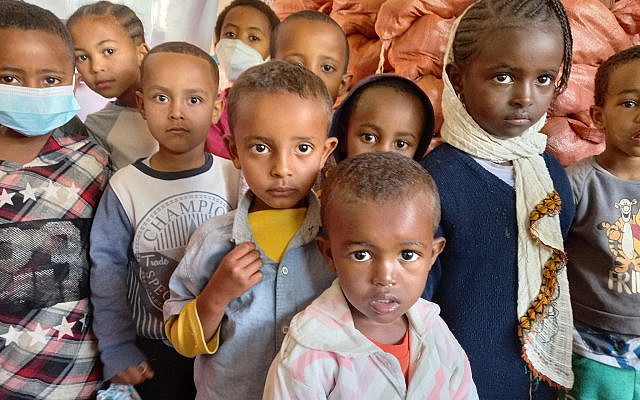 A new civil war in Ethiopia's remote Amhara region threatens to cut off food and access to safety for some 6,000 descendants of Israel's Beta Israel community Credit: SSEJ