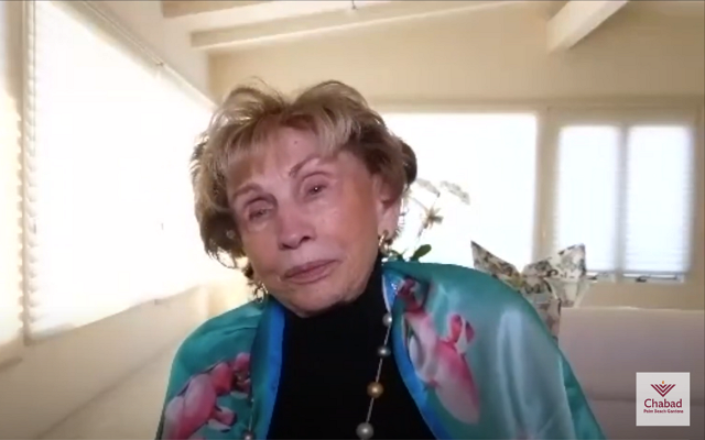 Dr. Edith Eva Eger | Photo by Chabad of Palm Beach Gardens: https://youtu.be/QSqyStfchVw
