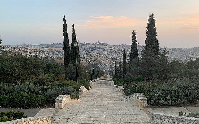 View of Jerusalem from the Haas Promenade - Courtesy of the Author