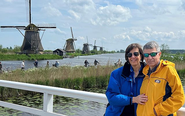 Jennifer and Victor Mizrahi review climate solutions that have lasted hundreds of years so far in Holland. Photo courtesy of JLM.