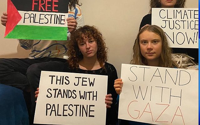 Greta Thunberg: Pro-Palestine post. Credit: GretaThunberg/X