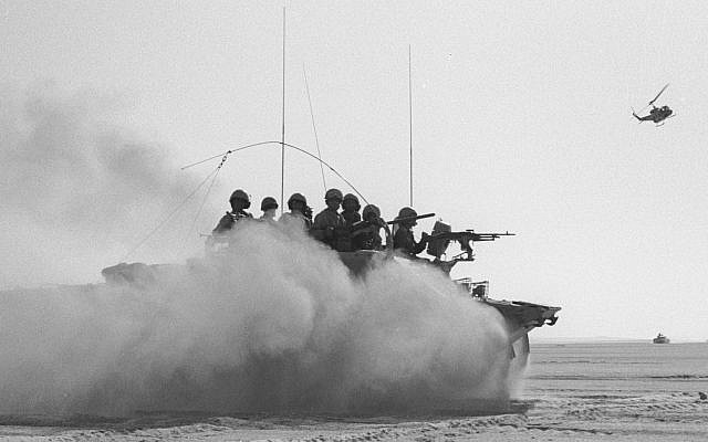 image from Yom Kippur War, from Wikimedia, public domain