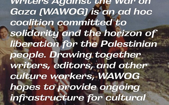 WAWOG's description of who they are: Photo by Shoshana Lavan