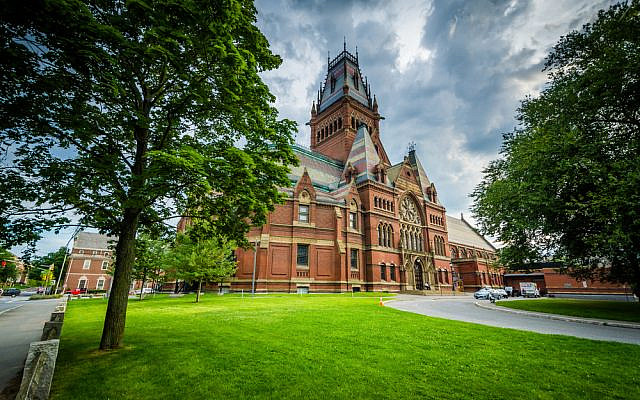 The Harvard Memorial Hall, at Harvard University, in Cambridge, Massachusetts. Shutterstock/Jon Bilois