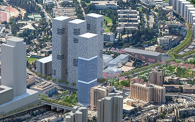 (Kolker, Kolker, Epstein Architects, commissioned to design the project by the Jerusalem Development Authority)