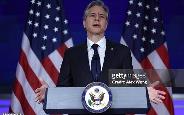 WASHINGTON, DC - U.S. Secretary of State Antony Blinken