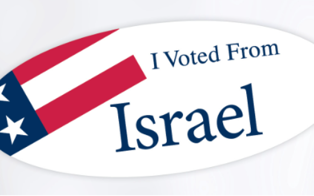 I Voted From Israel