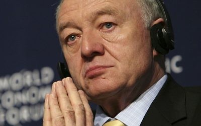 Ken Livingstone at the annual meeting of the World Economic Forum in Davos, Switzerland, in 2008. (photo credit: CC-BY-SA World Economic Forum, Wikipedia)