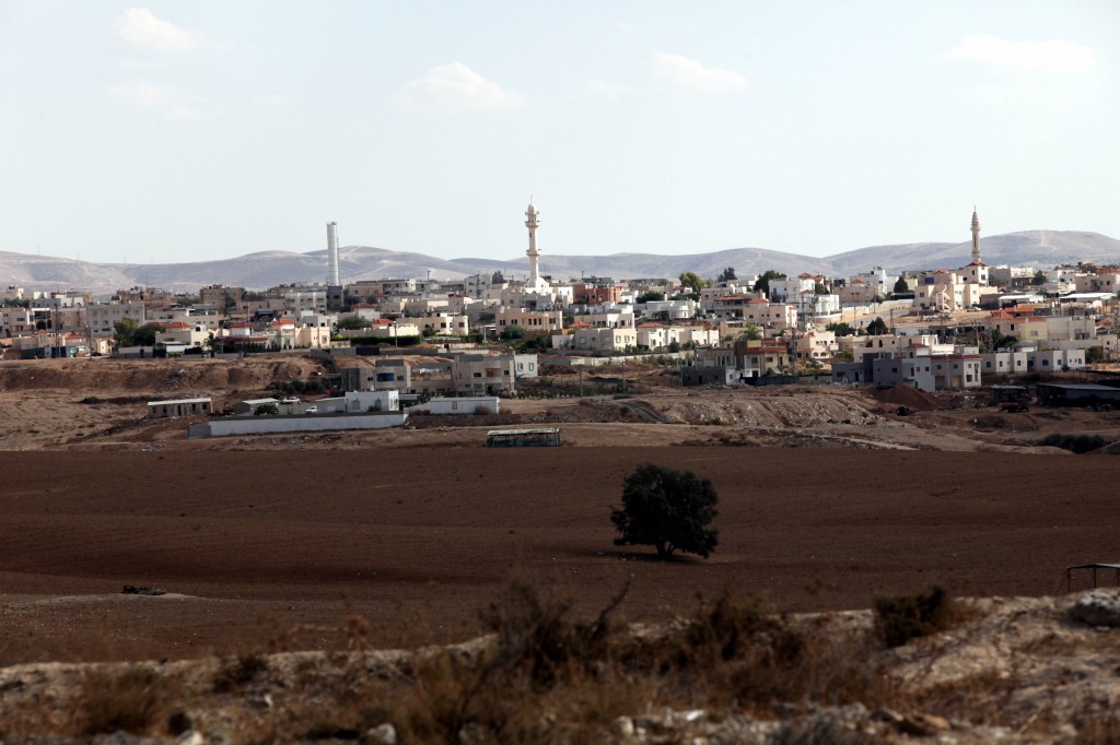 The Bedouin city of Rahat in the northern Negev. (photo credit: Yossi Zamir/Flash90)