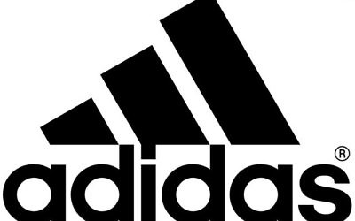 Logo de la marque allemande Adidas.