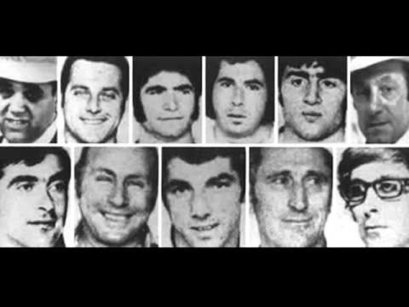 The 11 Israeli Munich victims.