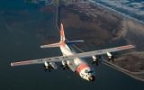 Photo d'illustration de l'avion "Super" Hercules de Lockheed Martin, le C-130J (Crédit : US Coast Guard/Wikimedia Commons)