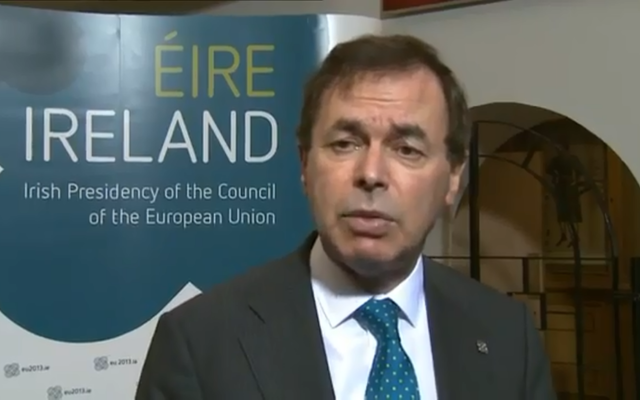 Alan Shatter, Ireland's minister of justice and defense, volunteered as a young man on a kibbutz.