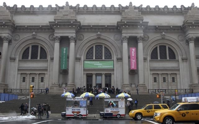 Le Metropolitan Museum of Art (MET) à New York. (Crédit : AP Photo/Mary Altaffer, File)