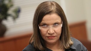 L'ex-leader du parti HaAvoda, la députée Shelly Yachimovich (photo credit: Miriam Alster/Flash90)