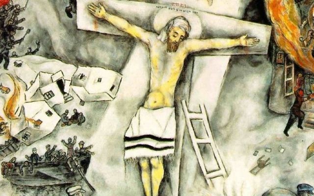 Marc CHAGALL, "La Crucifixion blanche" (Crédit : Autorisation)