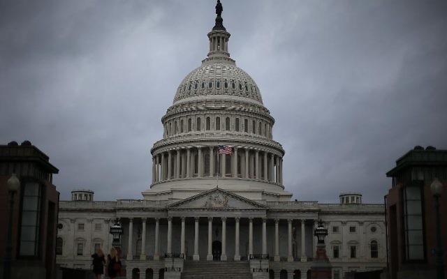 Le Congrès des Etats-Unis, à Washington, D.C. (Crédit : Getty/AFP/Archives Mark Wilson)