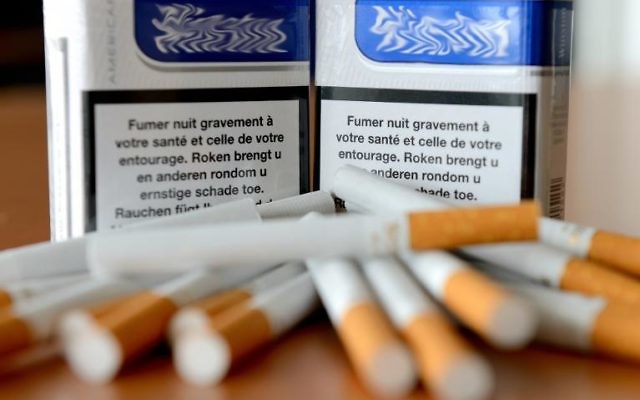 Paquets de cigarettes (Crédit : AFP/Archives Denis Charlet)