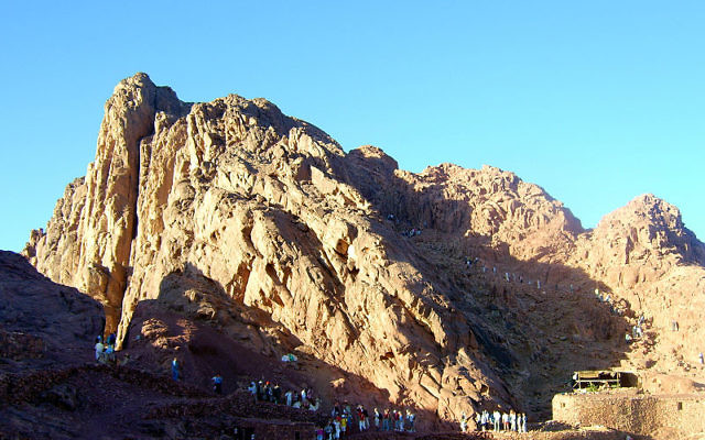 Mont Sinai (Crédit : Tamerlan/Wikimedia commons)