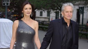 Michael Douglas et Catherine Zeta-Jones (Crédit : David Shankbone/Wikimedia Commons/File)