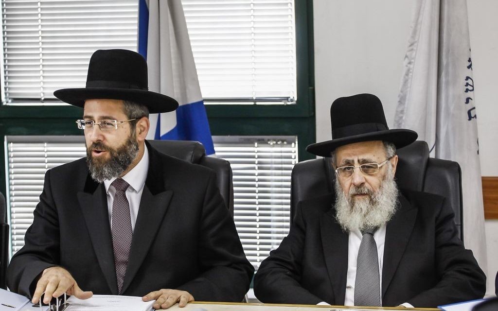 Le Rabbin Le nouveau grand rabbin d’Israël en visite en France pour la première ...