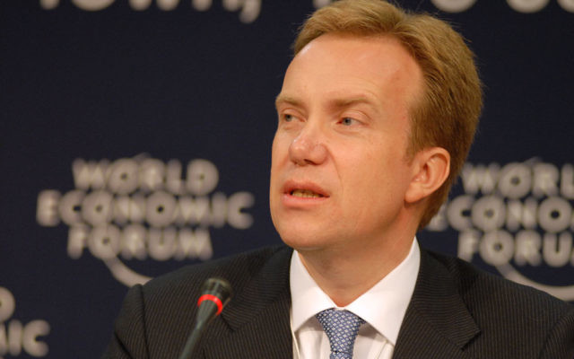 Børge Brende (Crédit : Eric Miller/CC BY-SA 2.0/Wikimedia commons)