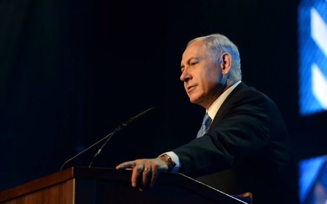 Benjamin Netanyahu - 4 septembre 2014 (Crédit : Haim Zach/GPO)