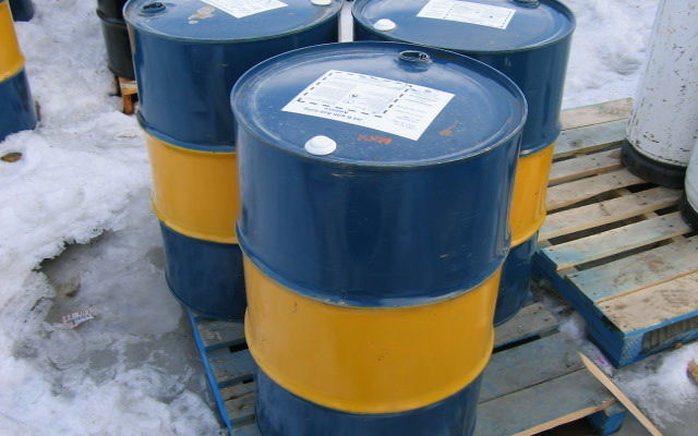 Barils de pétrole. Illustration (Crédit : Wikipédia)