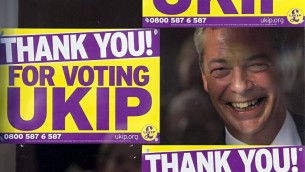 Nigel Farage (Crédit : JUSTIN TALLIS / AFP)