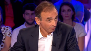 Le polémiste Eric Zemmour (Crédit : capture d'écran YouTube/France 2)